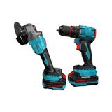 Catpower E1030 Kömürsüz Li-on Akülü 2'li Matkap + Avuç Taşlama Kombo Set