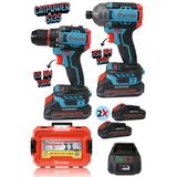 CATPOWER EL ALETLERİ CATPOWER KÖMÜRSÜZ AKÜLÜ SET MATKAP VE VİDALAMA