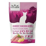 CatPower Peynir ve Tavuklu Granül 80 gr Yetişkin Kedi Ödülü