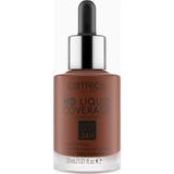 Catrice Hd Liquid Coverage Fondöten 30 ml Yüksek Kapatıcılık ve Doğal Görünüm - 098 Deep Mocha