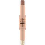 Catrice Magic Shaper Contour-Glow Stick Mat Kontur ve Parıltılı Vurgulayıcı, Vegan, 9 G - 020 M