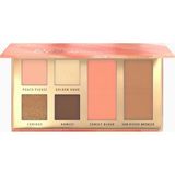 Catrıce Sun Glow Göz ve Yanak Paleti, 6 Renk, Allık, Aydınlatıcı, Mat, Işıltılı - 01 Fairy Pink