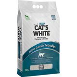 Cat’s White Aktif Karbon Granüllü Topaklanan Kedi Kumu 10 Litre