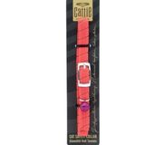 Cattie 1 x 20-30 cm Pembe Lastikli Kedi Boyun Tasması