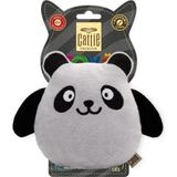 Cattie 15 cm Matatabi İçerikli Panda Peluş Kedi Oyuncağı