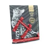 Cattie Desenli Kedi Gogus Ve Gezirme Tasmasi Takim Kirmizi 1X25-40 Cm