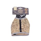 Cattie Havalı Dokuma Kedi Göğüs Ve Gezdirme Tasması Large Kamuflaj 1,5X30-40 Cm