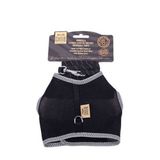 Cattie Havalı Dokuma Kedi Göğüs Ve Gezdirme Tasması Large Siyah 1,5X-30-40 Cm