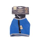 Cattie Havalı Dokuma Kedi Göğüs Ve Gezdirme Tasması Medium Royal Mavi 1X25-35 Cm