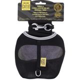 Cattie Siyah 1x25x35 cm Havalı Dokuma Kedi Göğüs Gezdirme Takımı