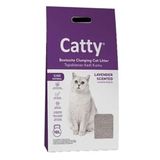Catty 10 lt Lavanta Kokulu Bentonit İnce Taneli Kedi Kumu