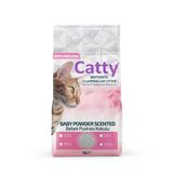 Catty Bebek Pudrası Kokulu 10 lt Kedi Kumu