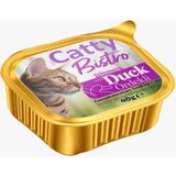 Catty Bistro Mousse Ördekli 40 gr Yetişkin Konserve Kedi Maması
