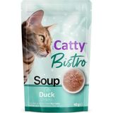Catty Bistro Ördekli 40 gr Yetişkin Kedi Çorbası
