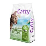 Catty Kısırlaştırılmış Kedi Maması Somonlu 1,5 Kg