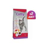 Catty Kuzu Etli 2x1 kg Yetişkin Kedi Maması