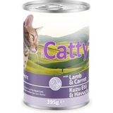 Catty Pate Kuzulu Havuçlu 395 gr Yetişkin Kedi Konservesi
