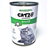 Catzo Kuzu Eti 400 gr Konserve Yaş Kedi Maması