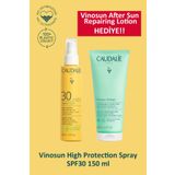 Caudalie Hıgh Protection Spray Spf30 150 Ml + Caudalie Vinosun After Sun Repairing Lotion 200 Ml