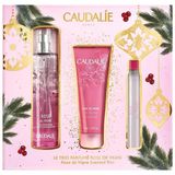Caudalie Rose Vigne Set 2021 - Parfüm 50 ml + Duş Jeli 50 ml + Rose Vigne Roll-On 10 ml
