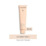Caudalie Vinocrush Cilt Tonunu Eşitleyici, Nemlendirici ve Işıltı Veren Doğal Bitişli Ton 1 CC Krem 30ml 234354534CD
