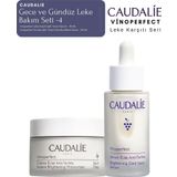 Caudalie Vinoperfect Leke Bakım Seti -4 | Gündüz KREMİ & SERUM Orijinal Boy
