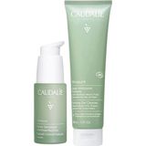 Caudalie Vinopure Blemish Pürüzsüz Cilt Bakım Seti -2 | Serum -Temizleme Jeli Orijinal Boy