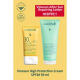 Caudalie Vinosun High Protection Cream Spf30 50 Ml + Caudalie Vinosun After Sun Repairing Lotion 200 Ml