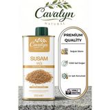 Cavalyn Susam Yağı 250ML Premium Series - Soğuk Sıkım - %100 Saf ve Doğal - 250 ml