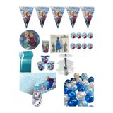 CAVAŞ sun hat Karlar Prensesi / Kar Tanesi Temalı elsa frozen 8 Kişilik Doğum Günü Parti Seti standart konsept