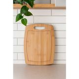Çavdar Group Bambu Kesme Tahtası 24X34 cm Bambu Kesim Panosu Ekmek Tahtası - Naturel