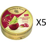 Cavendish & Harvey -5’li Vişne ve Misket Limonu Dolgulu Şekerler 175 Gr- Atıştırmalık Şekerleme - 1 Adet
