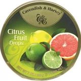 Cavendish & Harvey Citrus Fruit Drops (Karışık Limon) 200 gr *6'lı - 1,2 kg