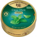Cavendish & Harvey Clear Mint Nane ve Okaliptüs Aromalı Şekerleme 200 G - Metal Kutuda Ferahlık