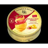 Cavendish & Harvey Double Fruit Drops Lemon-Strawberry 175 gr