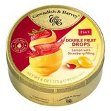 Cavendish & Harvey Double Fruit Drops (Limon & Çilek) 175 gr *1'li - 143,2 gr