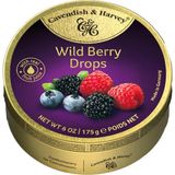 Cavendish & Harvey Wild Berry Drops Kırmızı Orman Meyveli Şeker 175 gr