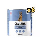 Caviara Sos İçinde Et Parçacıklı Kuzu Etli Yeişkin Köpek Konservesi 415 Gr X 6 Adet