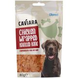 Caviara Tavuk Etli Düğümlü Köpek Çiğneme Kemiği 80 gr - 1 Adet - Kahverengi