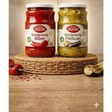 Çavuşoğlu Közlenmiş Biber & Közlenmiş Patlıcan - 1,3 kg