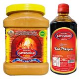 Çavuşoğlu Odun Ateşinde Kepeksiz 930 gr Bozkır Tahini + 1 kg Dut Pekmezi