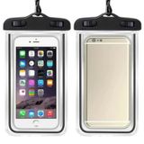 Cawooo Su Sporları, SUP, Kano ve Outdoor Aktiviteler İçin Su Geçirmez Telefon Kılıfı – Tüm Modellerle Uyumlu,Siyah