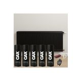 caxcolors 5 ADET ISIYA DAYANIKLI PETEK-KALORİFER-RADYATÖR-KLİMA VERNİKLİ SPREY BOYA SETİ 400 ML