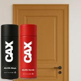 CAXCOLORS Ahşap & Lake & Mdf & Panel Kapı Boyası Akrilik Sprey Boya 400 ml + Boya Koruma ve Parlaklık Verniği - AÇIK KAHVE