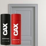 CAXCOLORS Ahşap & Lake & Mdf & Panel Kapı Boyası Akrilik Sprey Boya 400 ml + Boya Koruma ve Parlaklık Verniği - BETON GRİ