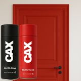 CAXCOLORS Ahşap & Lake & Mdf & Panel Kapı Boyası Akrilik Sprey Boya 400 ml + Boya Koruma ve Parlaklık Verniği - KİREMİT