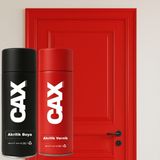 CAXCOLORS Ahşap & Lake & Mdf & Panel Kapı Boyası Akrilik Sprey Boya 400 ml + Boya Koruma ve Parlaklık Verniği - KIRMIZI