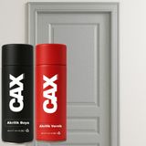 CAXCOLORS Ahşap & Lake & Mdf & Panel Kapı Boyası Akrilik Sprey Boya 400 ml + Boya Koruma ve Parlaklık Verniği - SİMLİ METALİK GRİ