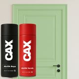 CAXCOLORS Ahşap & Lake & Mdf & Panel Kapı Boyası Akrilik Sprey Boya 400 ml + Boya Koruma ve Parlaklık Verniği - SOLUK YEŞİL