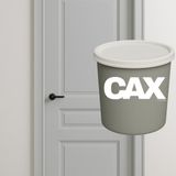 CAXCOLORS Ahşap-Metal Vernikli Kapı Akrilik Boya 1 Litre - AÇIK GRİ
